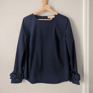 Michael Kors Dark Blue Blouse